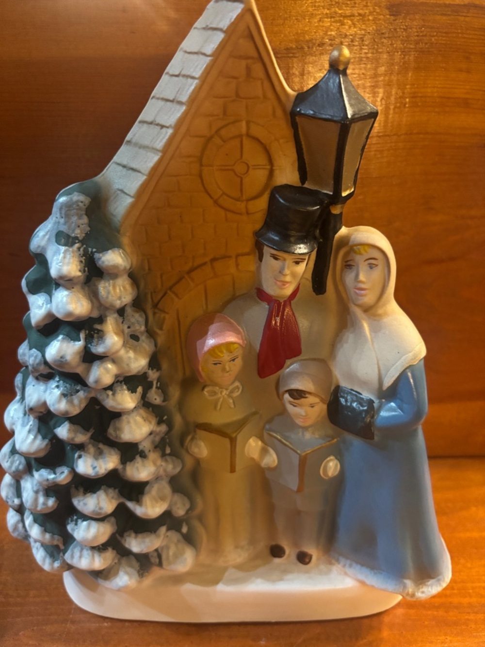 Vintage Jim Beam 1988 Christmas Carolers Decanter: Holiday Bar Decor